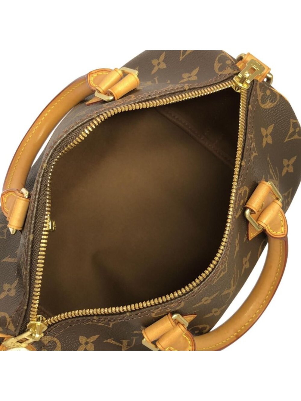 ★SOLD★ Louis Vuitton Monogram Speedy Bandouliere 25 cm Boston Bag - Picture 9 of 10